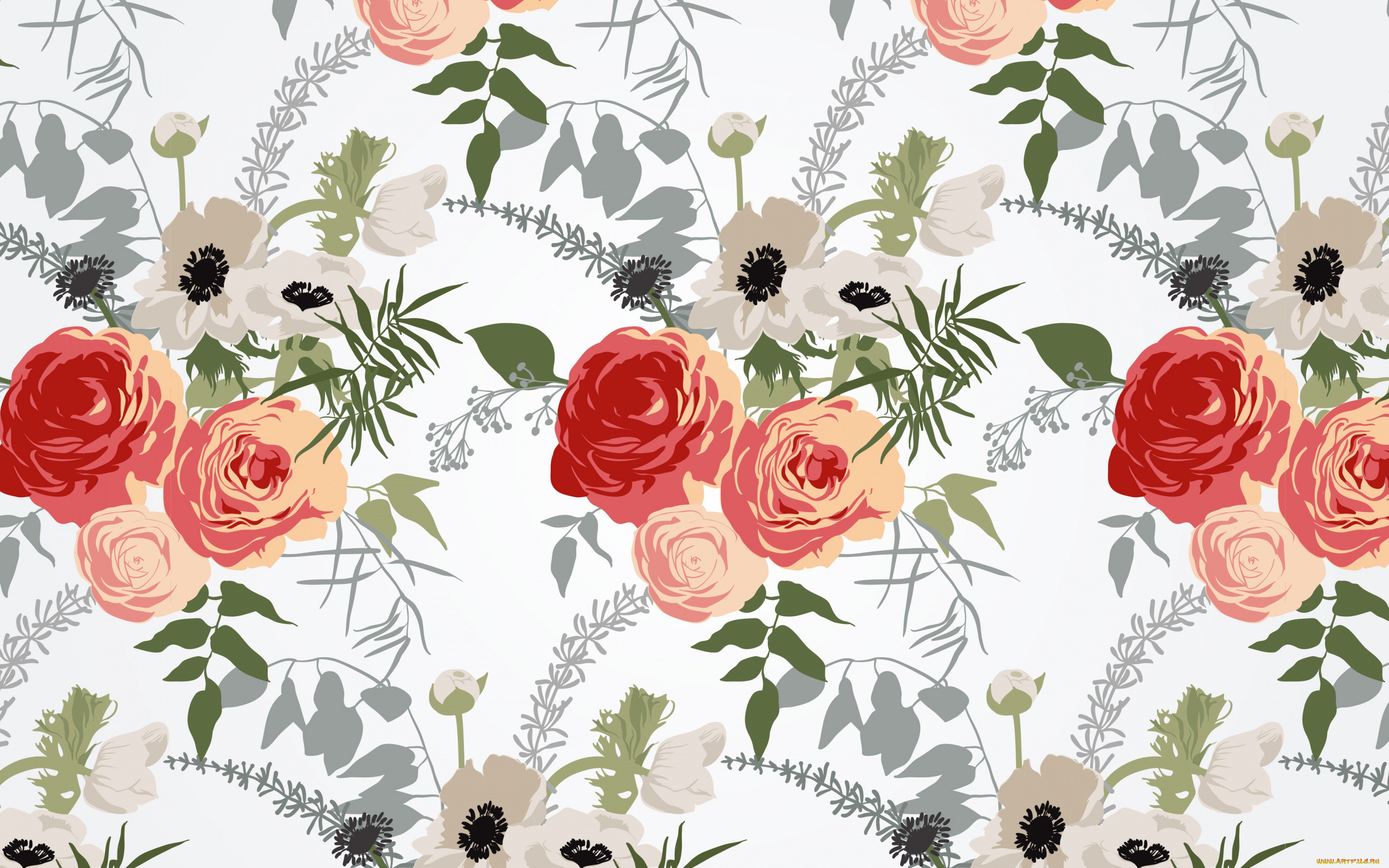  ,  , flowers, , , , pattern, floral